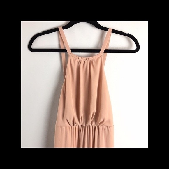 🌼2 for $30🌼 Show Me Your Mu Mu Amanda Dusty Blush Full Length Dress Small - Picture 4 of 10